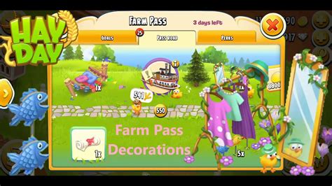 HAY DAY Farm Pass New Decorations Gameplay YouTube