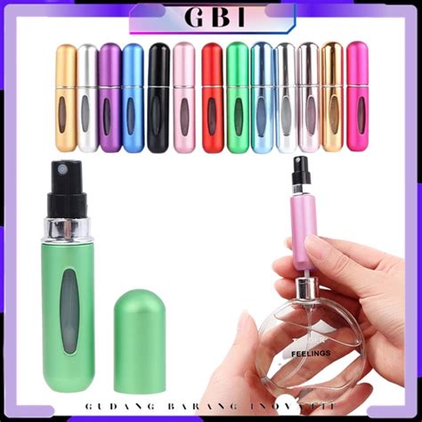 Jual YSM Botol Parfum Refill Mini Portable 5Ml Bottle Spray Aluminium