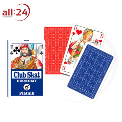 Piatnik Skat Karten Set Blatt Spielkarten All