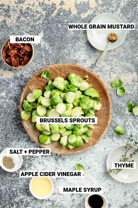 Maple Bacon Roasted Brussels Sprouts Healthy Seasonal Recipes