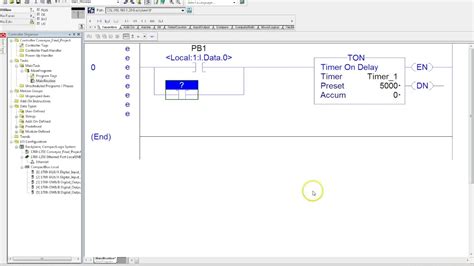 Intro Into TON Instruction In RSLogix 5000 YouTube