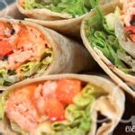 Lachs Protein Wraps Essen Ohne Kohlenhydrate