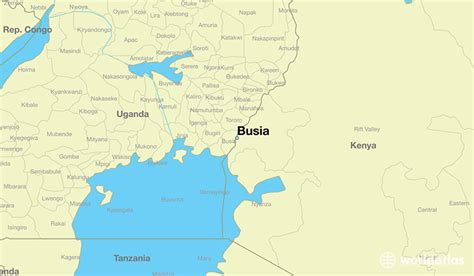 Where Is Busia Kenya Busia Busia Map