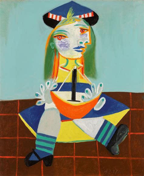 Portrait Of Picassos Daughter Maya Sells At Auction For Over Million