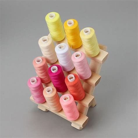 12 Spool Sewing And Embroidery Thread Holders Racks Sewing Storage