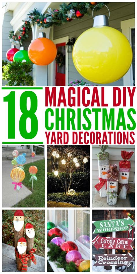 18 Magical Christmas Yard Decorations