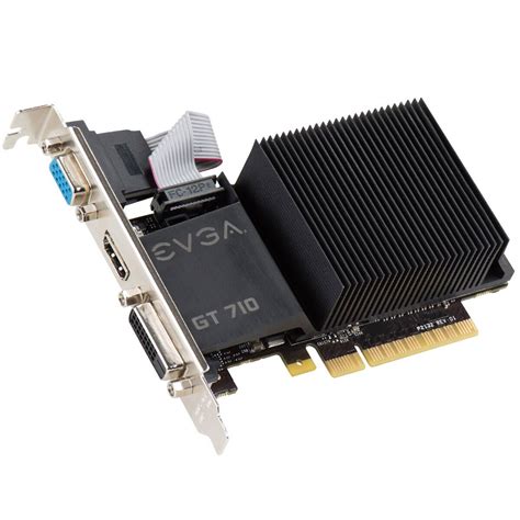 Evga Products Evga Geforce Gt 710 2gb Dual Slot Passive 02g P3 2712 Kr