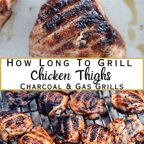 How Long To Grill Chicken Thighs Bone In And Boneless