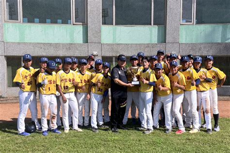 首次挑戰桃園盃全國四級棒球錦標賽 中金院勇奪季軍運動產業學程