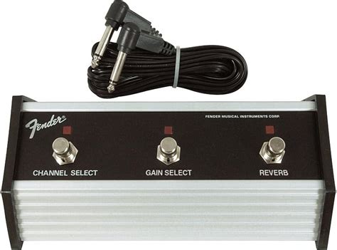 Fender 3 Button Footswitch Channelgainreverb Uk