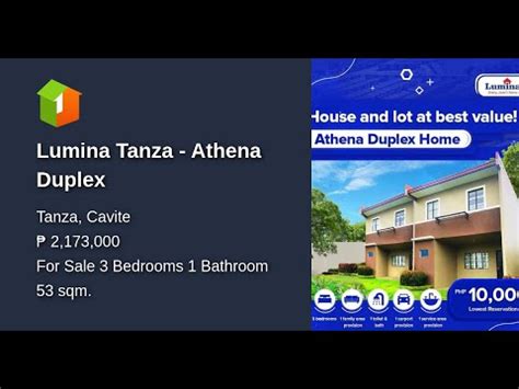 Lumina Tanza Athena Duplex YouTube