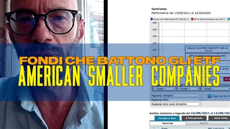 FONDI DI INVESTIMENTO CHE BATTONO GLI ETF AMERICAN SMALLER COMPANIES