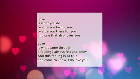 I Love You Poems | Text And Image Poems | QuoteReel