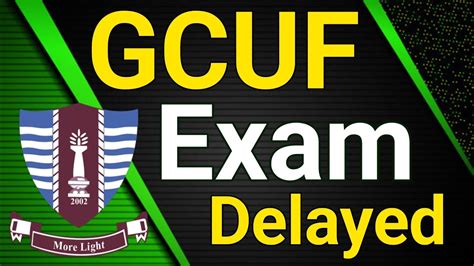 Gcuf Ada Ads Bs Exam Date Sheet Notification Gc University