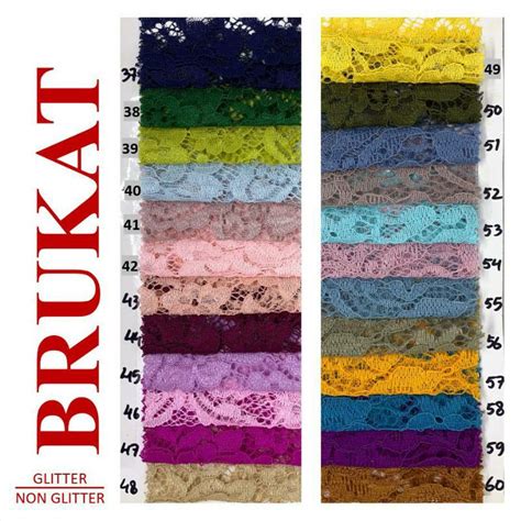 jual kain brukat brokat lace cord premium motif bunga shopee indonesia