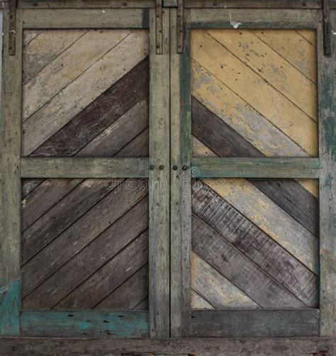 The Background of a Large Wooden Door with a Texture Stock Photo - Image of pattern, material ...