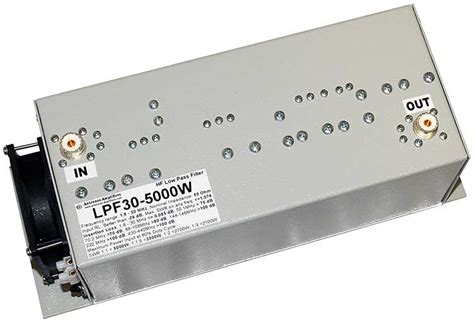 5kw Hf Low Pass Filter Lpf30 5000w Extra High Power