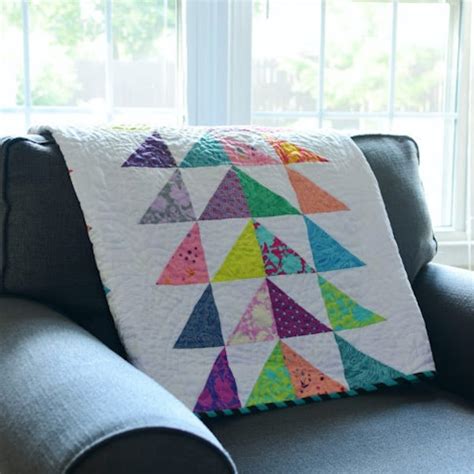 Triangle Quilt Pattern Etsy