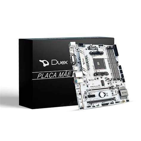 PLACA MÃE DUEX B550M AMD AM4 MATX DDR4 PC Gamer em Goiânia é na