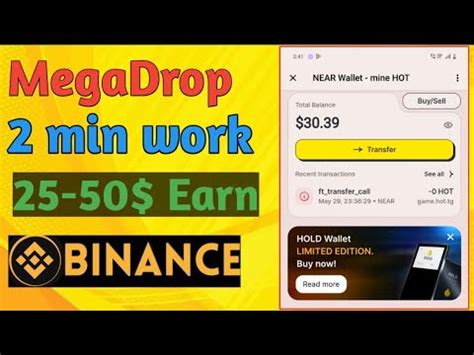 Binance Web3 Wallet Airdrops Lista Dao Megadrop YouTube