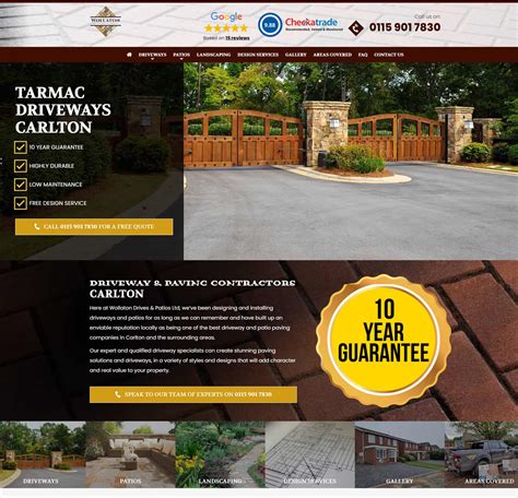 Wollaton Drives & Patios Ltd | Digital Five