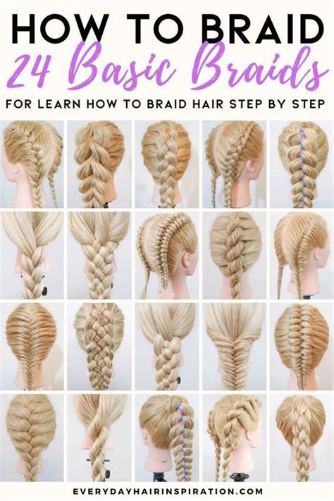 24 Easy Braids For Beginners You Have To Try Summer 2022 Everyday Hair Inspiration Braids