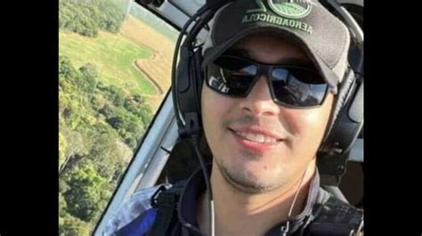 Piloto morre após avião agrícola cair em fazenda Polícia