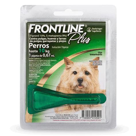 Frontline Plus Perros Hasta 10 Kg X 1 Pipeta 0 67 Ml EcoFarmacias