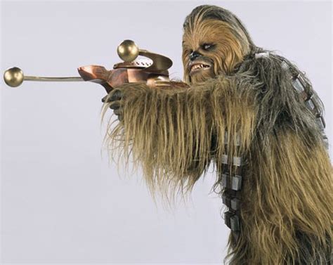 Chewbacca Loves To Use His Crossbow