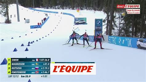 La France Remporte Le Relais De Ruhpolding Biathlon Cm F Vid O