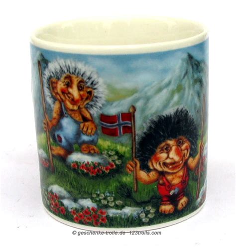 Original Norwegian Product Mug Troll Hiking