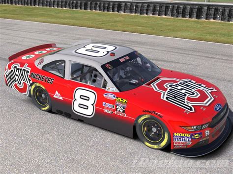 Ohio State Buckeyes Mustang By Cale Dresbach Trading Paints