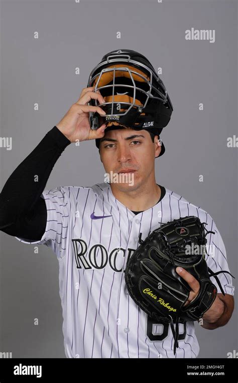 This Is A 2020 Photo Of Chris Rabago Of The Colorado Rockies Baseball