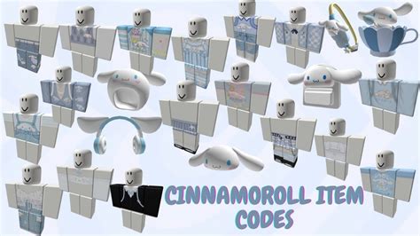 Sanrio Cinnamoroll Item Codes