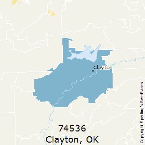 Clayton (zip 74536), OK