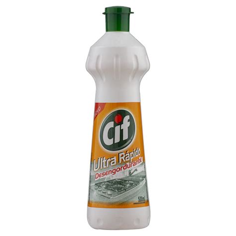 Limpador Desengordurante Multiuso Cif Ultra Rápido Frasco 500ml Super