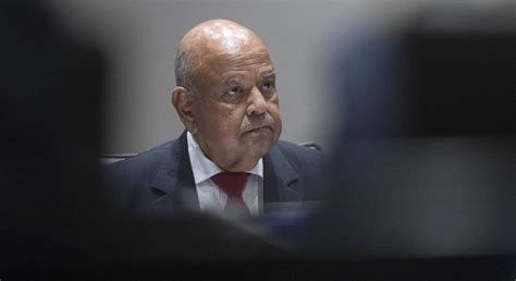 Former Minister Pravin Gordhan admitted to hospital