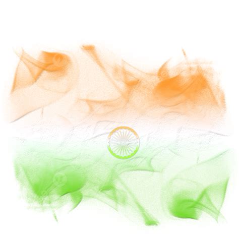 Happy Independence Day 15th August Indian Flag Abstract Design Happy