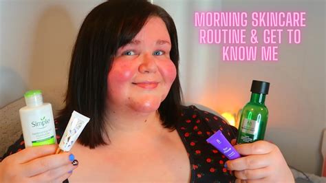 Get To Know Me Whilst Doing My Morning Skincare Routine💖 Youtube