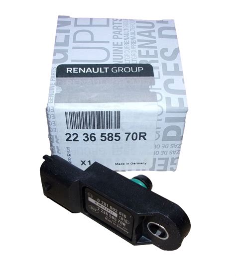 Czujnik Map Sensor Nowy Oryginał 223658570R Renault 2236 585 70R za 435