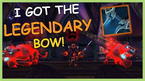 I Got The Legendary Bow Beast Mastery Hunter Pvp Wow Shadowlands 9