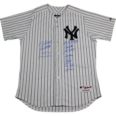 New York Yankees Dynasty LE Yankees Jersey Team-Signed by (11) with ...