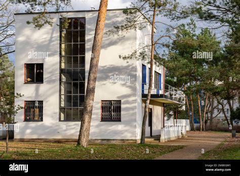 Houses Of The Bauhaus Masters Dessau Federal Republic Of Germany