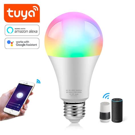 Tuya Smart Lamp W Wifi Led Light Bulb Smart Life Rgb Bluetooth Smart