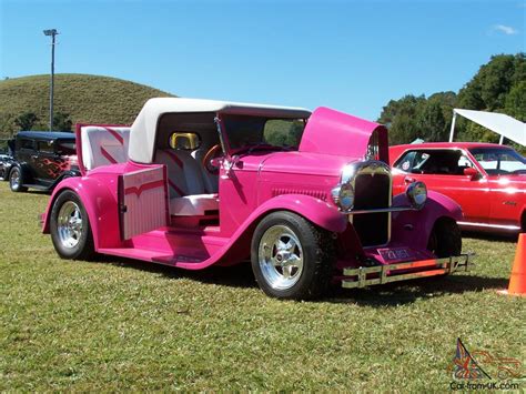 Chevrolet Sports Roadster Hot Rod And Matching Teardrop Camper