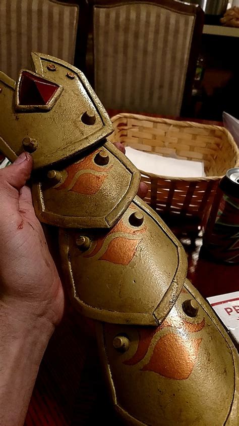 Golden Gauntlets Legend of Zelda Ocarina of Time - Etsy