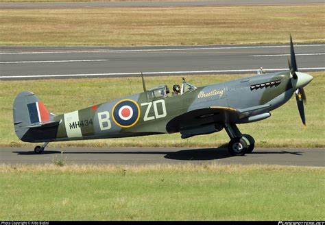 G Asjv Private Supermarine Spitfire Mk Ix Photo By Aldo Bidini Id