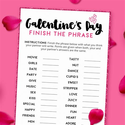 6 Galentines Day Games Printable Games For Girls Night Party Etsy Girls Night Party