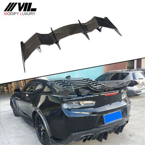 Carbon Fiber Hardtop Car With Vulture Trunk Spoiler For Chevrolet