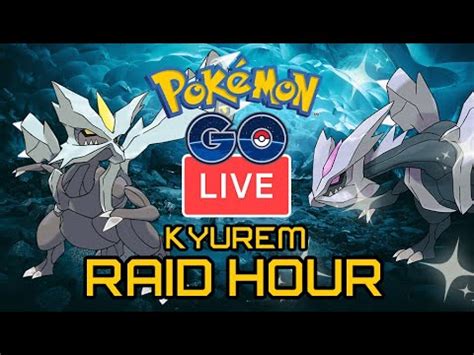 Hosting Kyurem Raids Live Pokemon GO Raid Hour YouTube